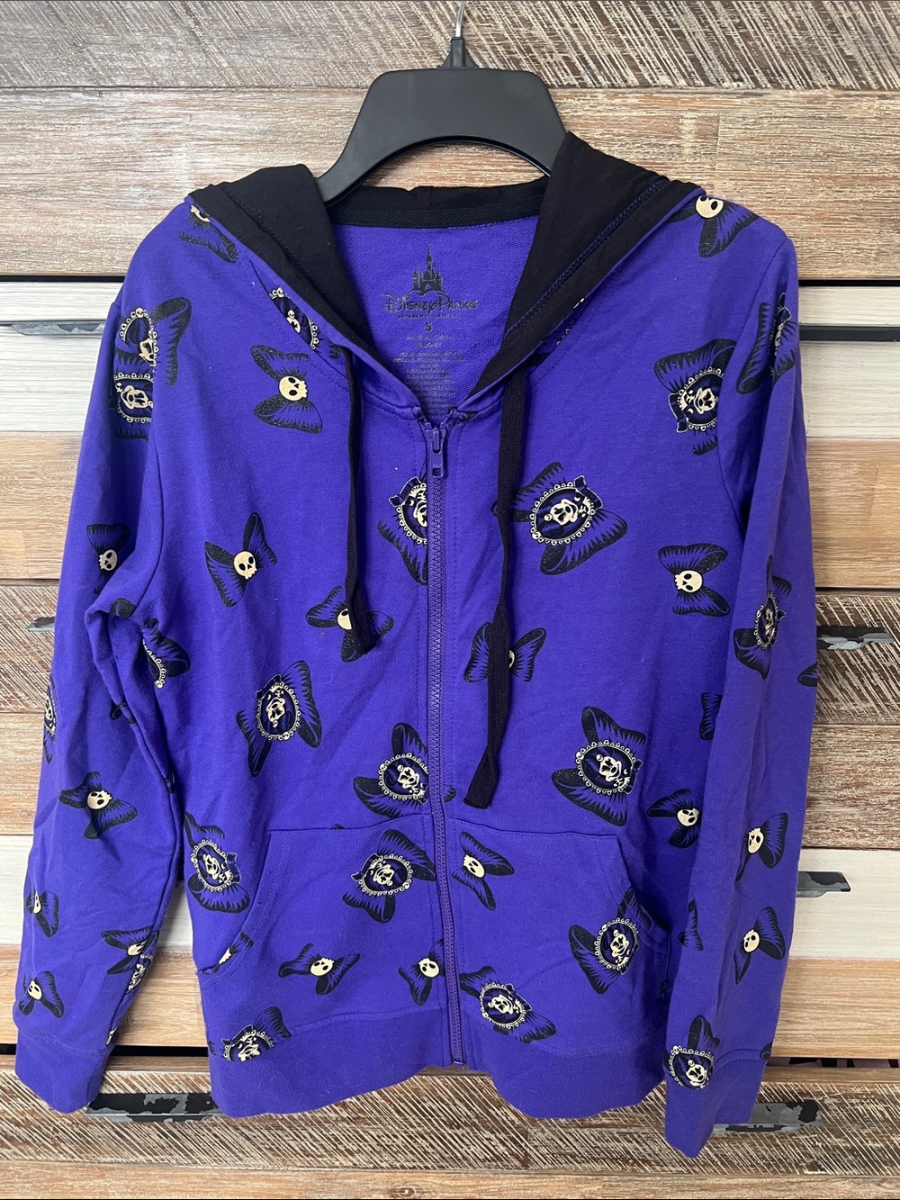 Disney Haunted Mansion Minnie Hooded Zip-Up Jacket - Park Exclusive